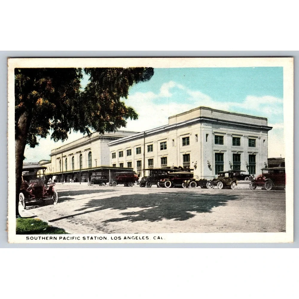 Southern Pacific Railroad Station in Los Angeles - Unposted - Van Noy Interstate